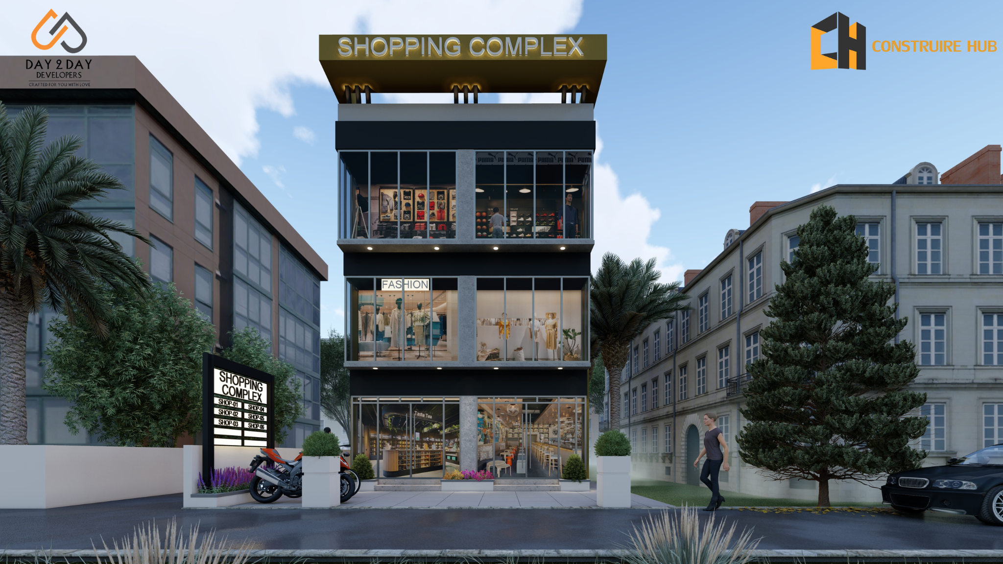 SHOPPING COMPLEX AT THRISSUR
